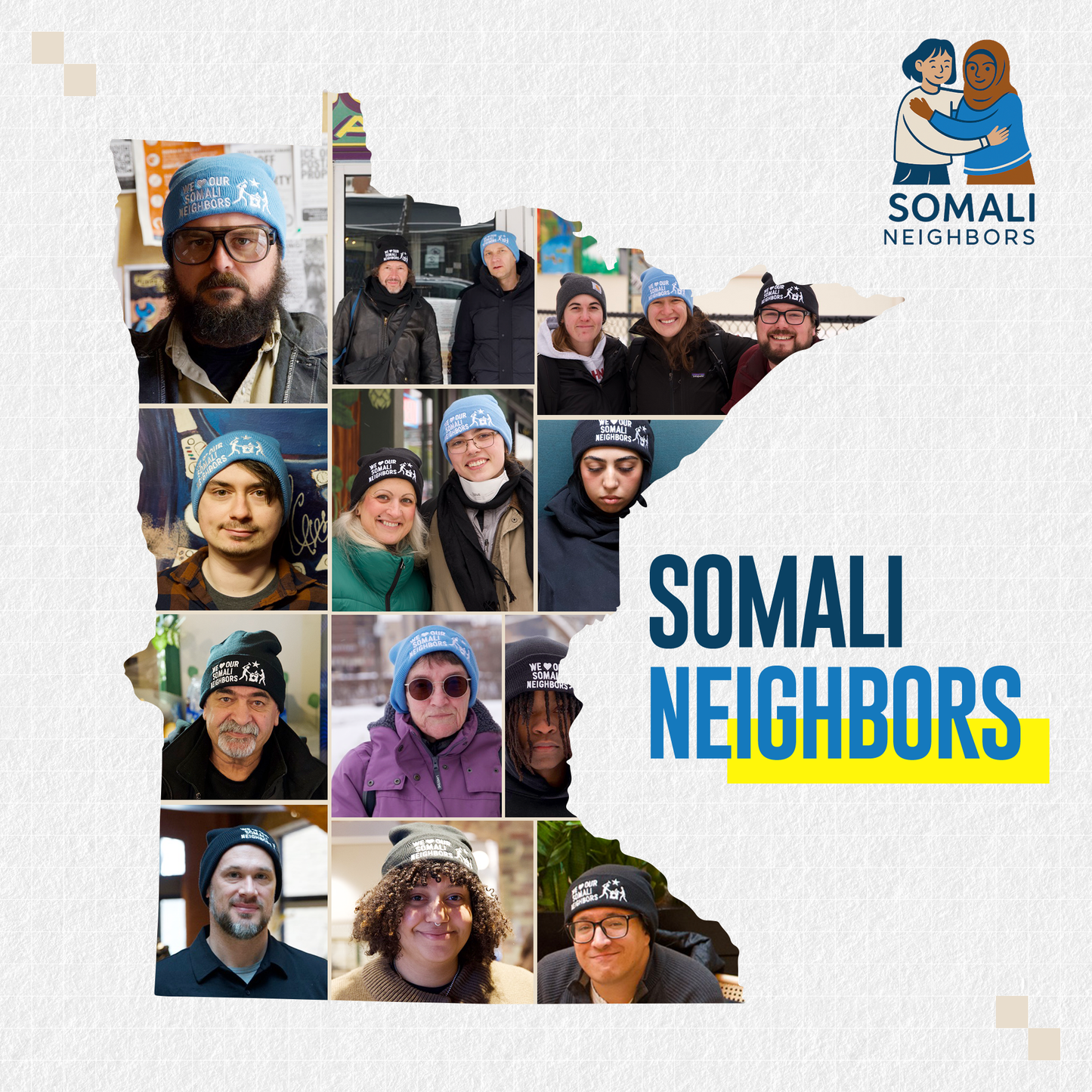 Somali Neighbors Hat (Black)