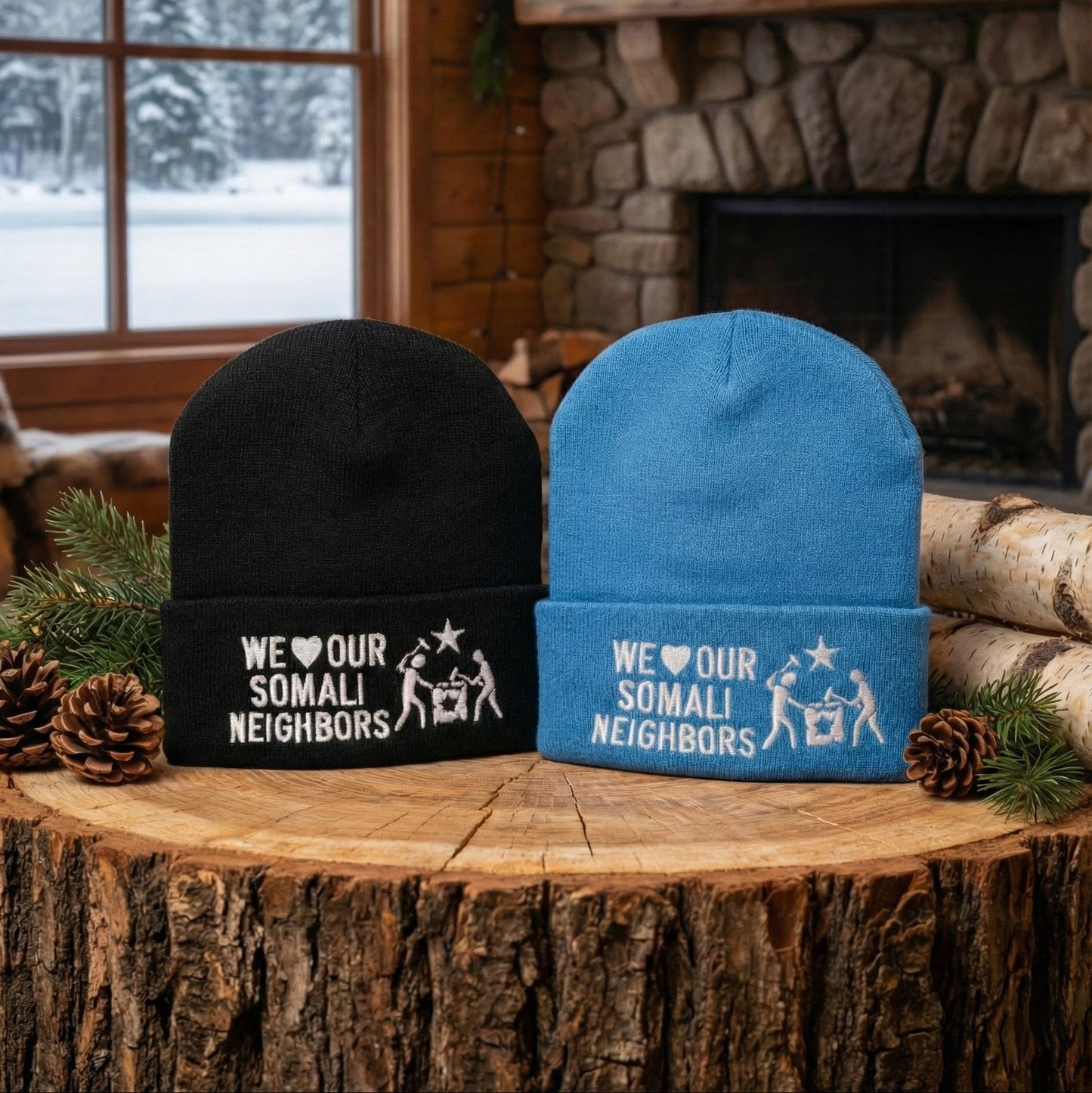 Somali Neighbors Hat (Blue)